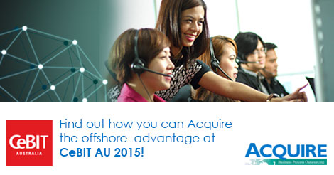 Acquire BPO at CeBit Australia 2015