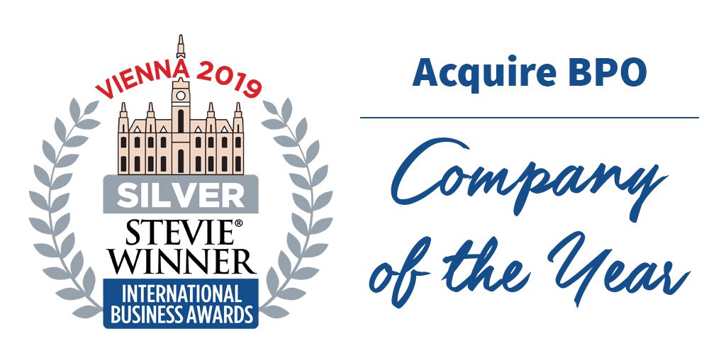 Acquire BPO - 2019 - Stevies Winner