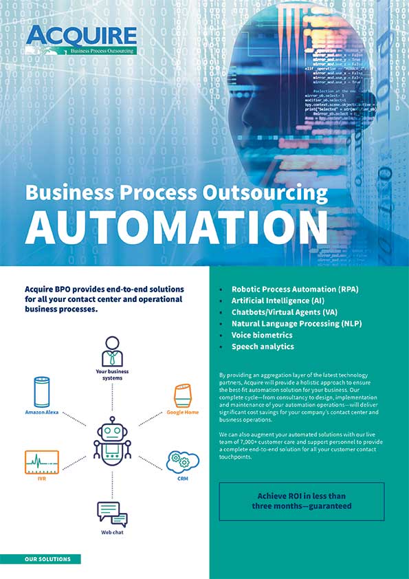 Business Process Outsourcing Automation Image