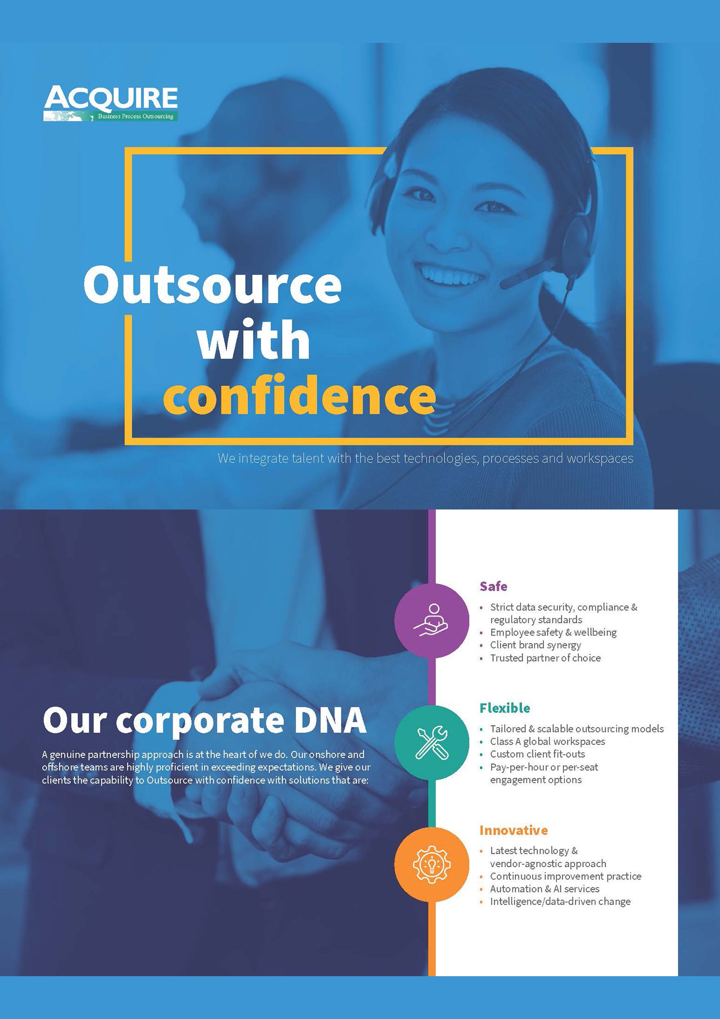 Outsource with confidence