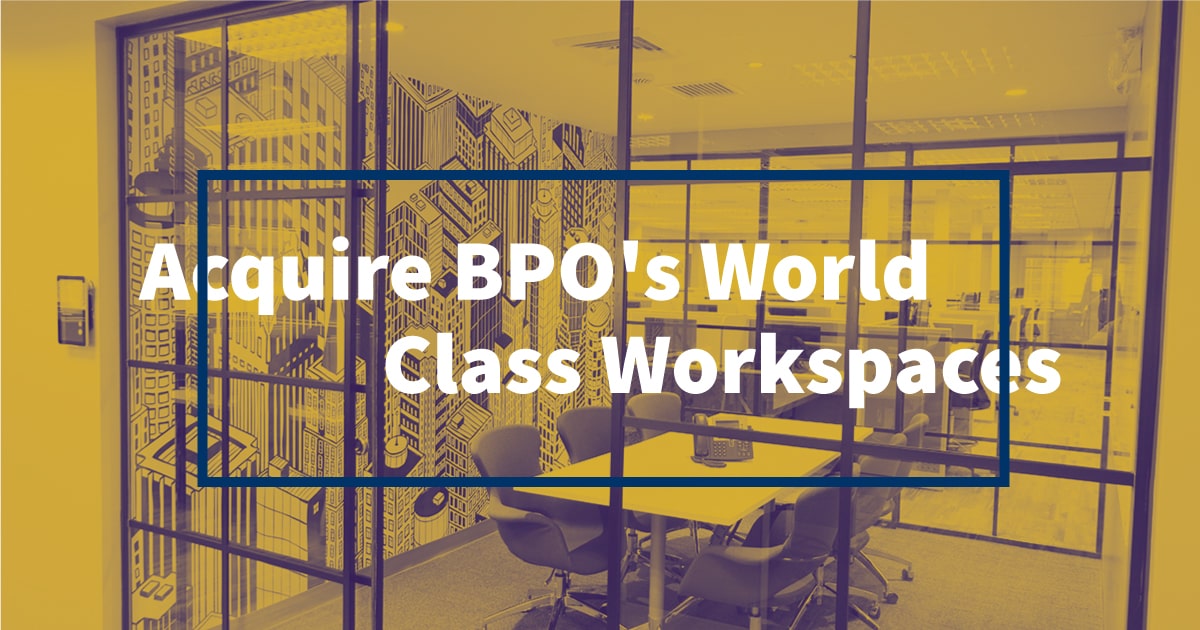 Class A BPO Workspaces For Your Team | Acquire BPO USA